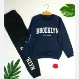 ست بلوز و شلوار زنانه مدل BROOKLYN جنس پنبه توکرکی فری سایز