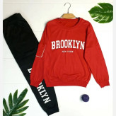 ست بلوز و شلوار زنانه مدل BROOKLYN جنس پنبه توکرکی فری سایز