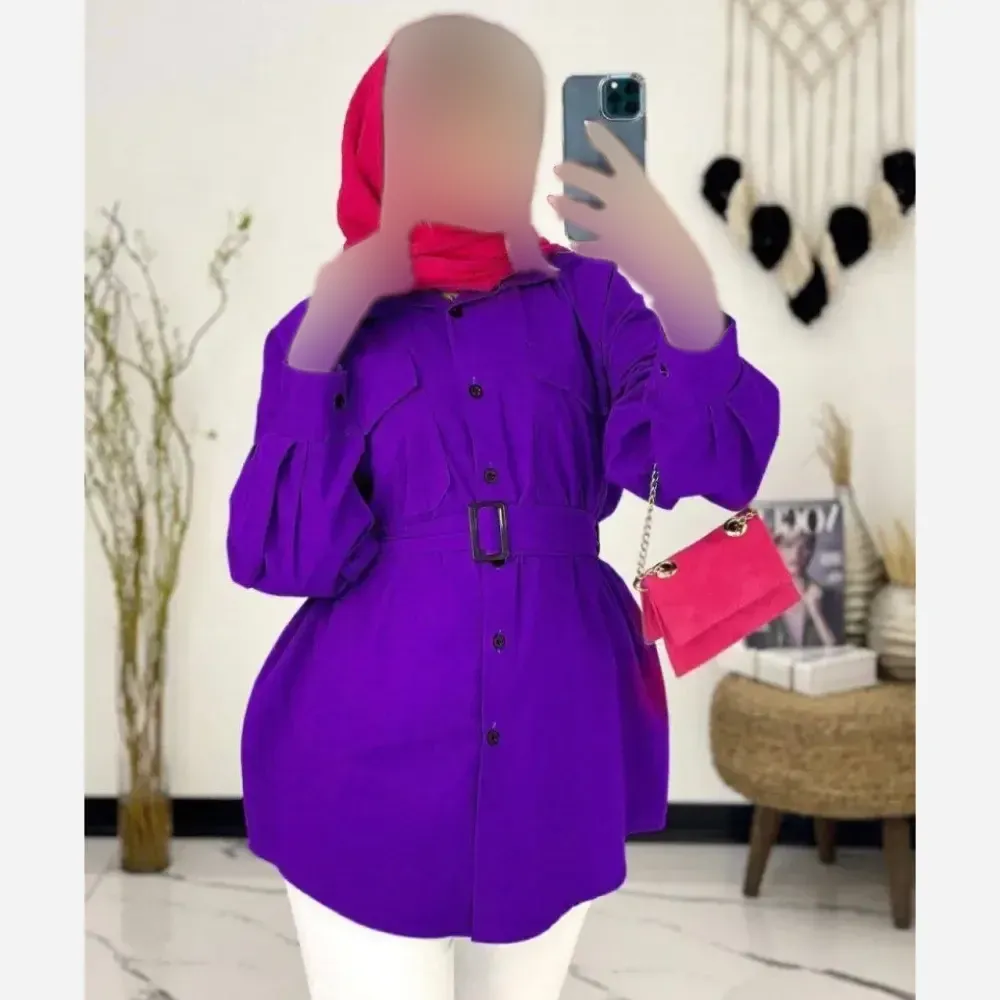 مانتو سپینود جنس داکرون در رنگبندی متنوع و سایزبندی کامل