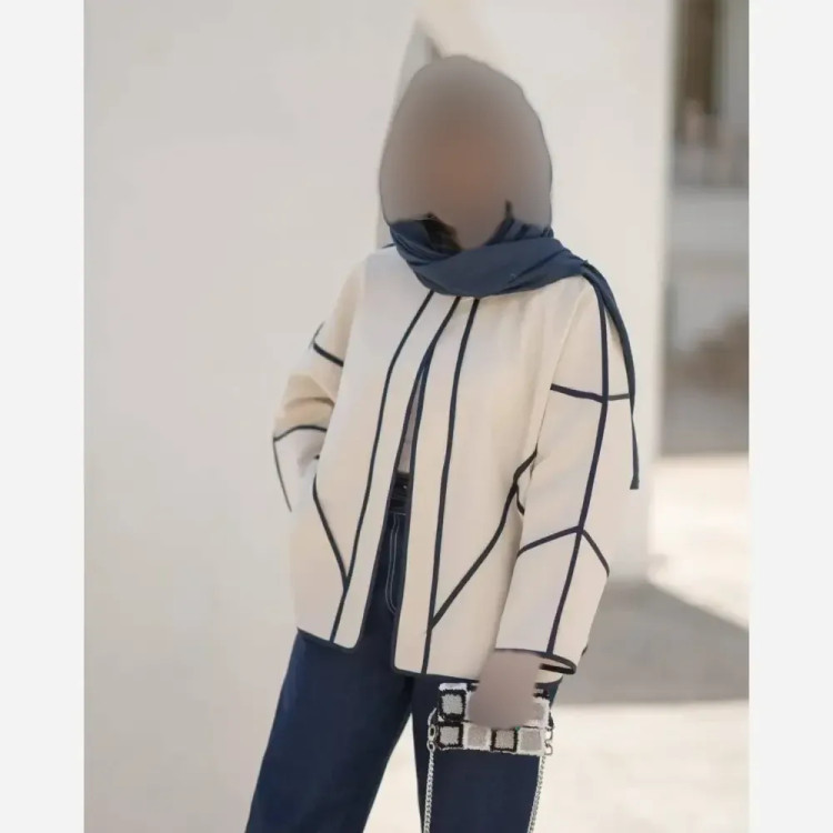 کت و شلوار زنانه مدل مهستان جنس لینن نچرال و تنسل