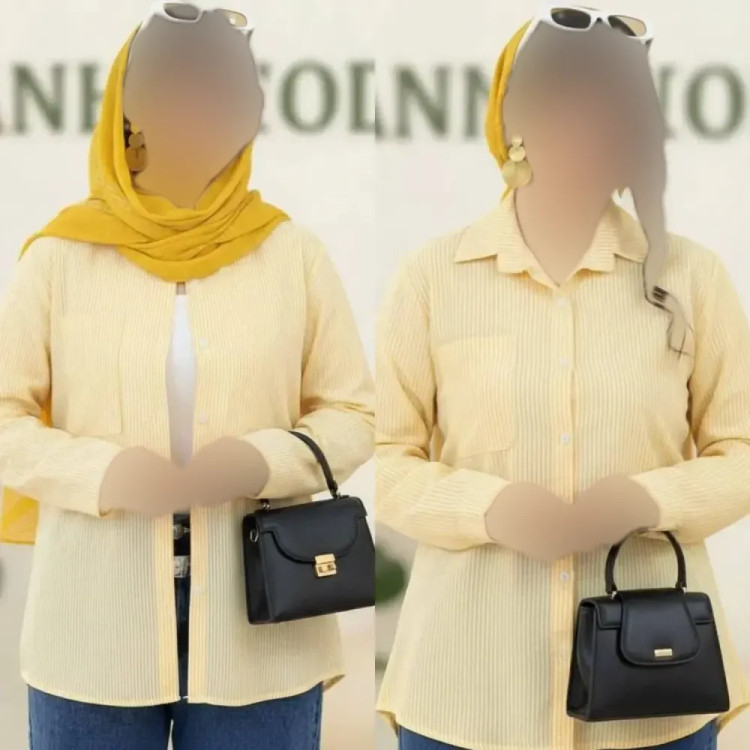 شومیز نخی تابستانه زنانه فری سایز رنگ کرهای