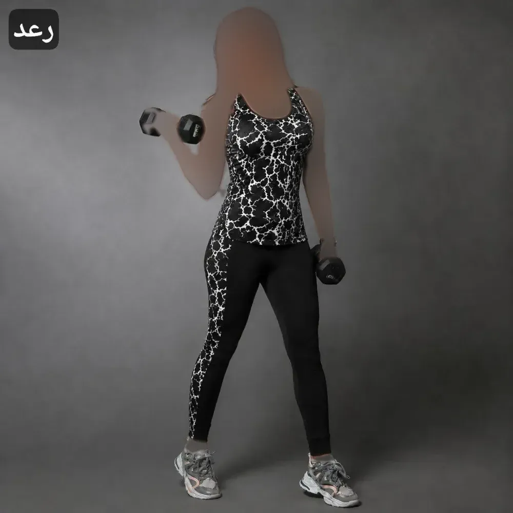 ست تاپ و شلوار زنانه مدل نینا پشت ضربدری جنس ویسکوز الیزه فری سایز 36 تا 50
