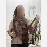شال تور دانتل مجلسی ابعاد 180 در 70 سانتیمتر