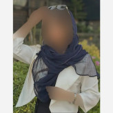 شال پلیسه دور نوار دوزی مجلسی و اسپرت ابعاد 68 در 180 سانتیمتر