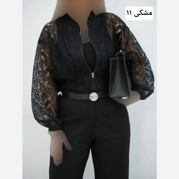 بامبر گیپور زنانه مدل دانتل فری سایز 38 تا 48 مجلسی و اسپرت