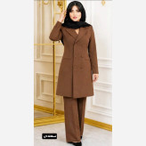 مانتو شلوار مازراتی مدل آسمان کت و شلوار زنانه