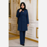 مانتو شلوار مازراتی مدل آسمان کت و شلوار زنانه