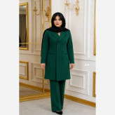 مانتو شلوار مازراتی مدل آسمان کت و شلوار زنانه