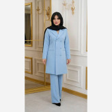 مانتو شلوار مازراتی مدل آسمان کت و شلوار زنانه