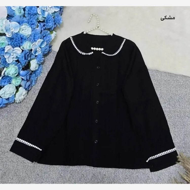 شومیز شیشه ای یسنا جنس درجه یک فری سایز مناسب سایز 38 تا 48