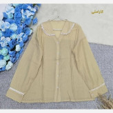 شومیز شیشه ای یسنا جنس درجه یک فری سایز مناسب سایز 38 تا 48
