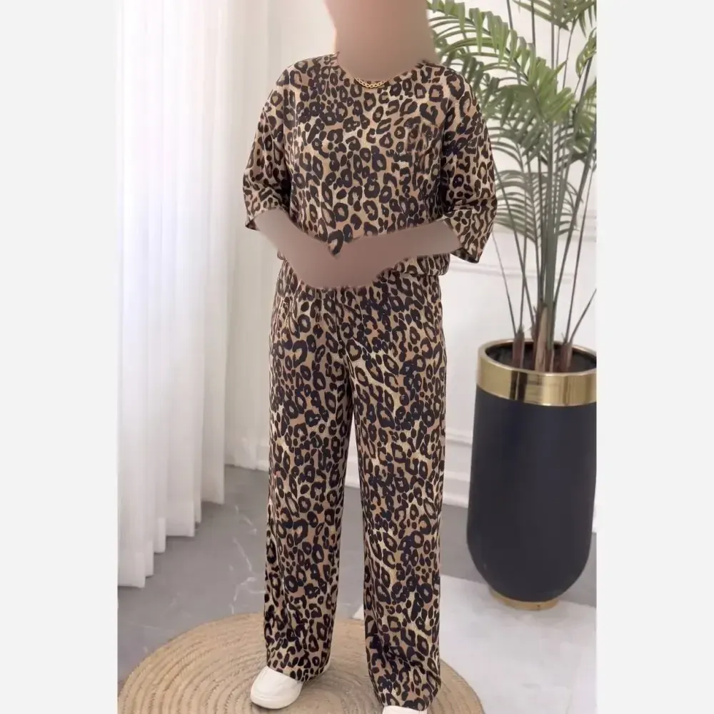 ست قواره دار روبی جنس ویسکوز الیزه فول کش سایز فری 38 تا 50