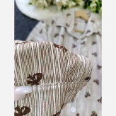 شومیز پاپیون کراش نخی درجه یک فری سایز