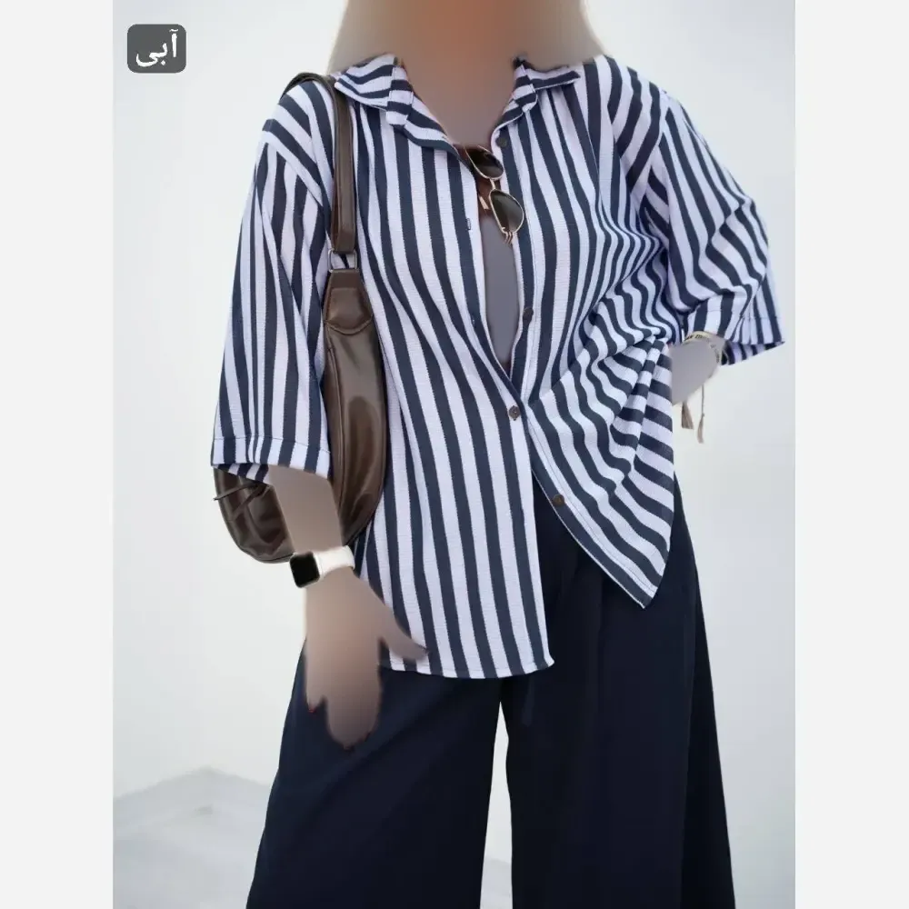 ست تاپ شلوارک زنانه ویسکوز فلامنت فول کش رنگ طلایی فری سایز