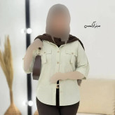 شومیز تابستونی جیب بندی جنس لینن