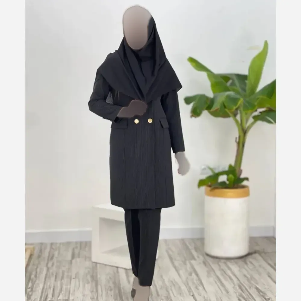ست اداری دیپلمات مکانیک پرشیا درجه یک مانتو و شلوار
