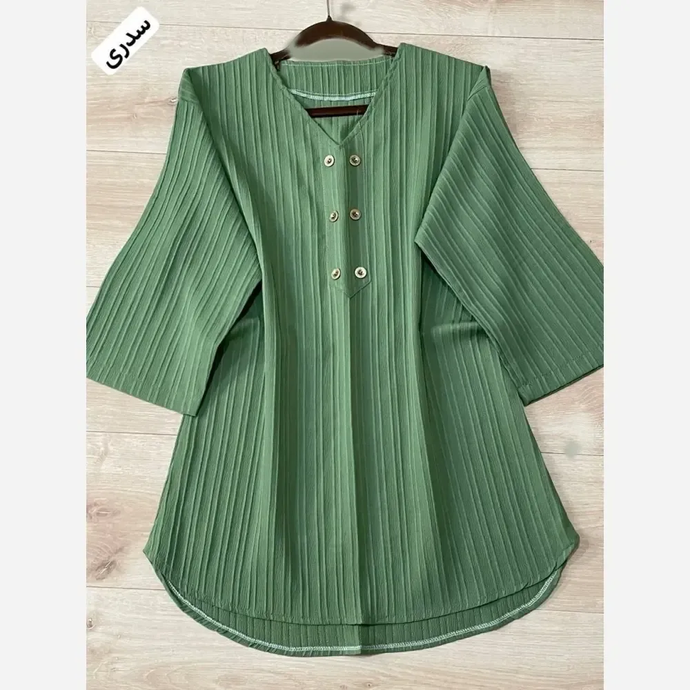 شومیز یاسمن جنس سوپرایوا درجه یک فری سایز