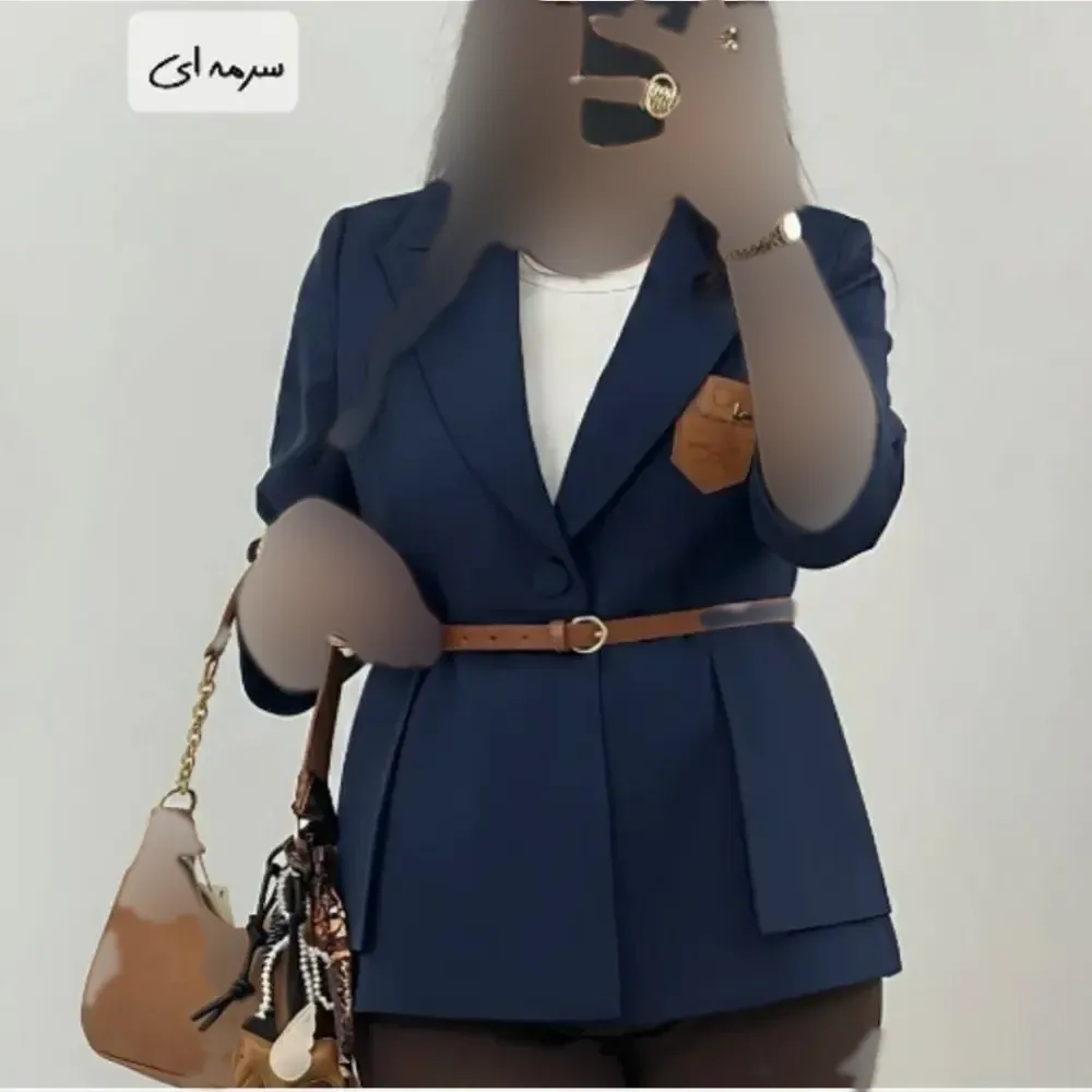 مانتو تکی مازراتی آرتمیس کرمی قهوه ای بنتون آبی نسکافه ای سایز 1 و 2