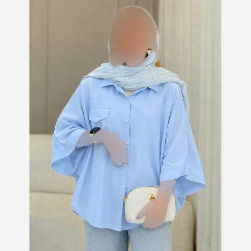 پانچ زنانه شانتون آفتاب رنگ کرم فری سایز تا 48