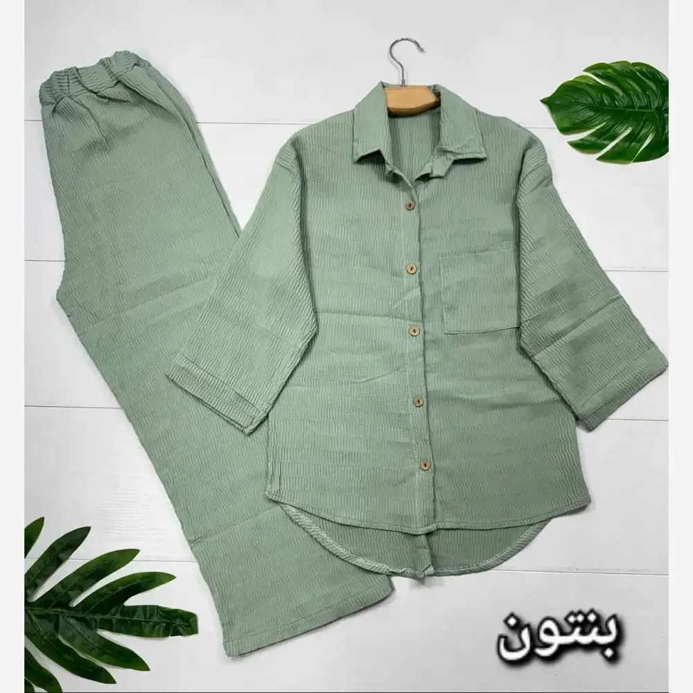 شلوار تک نازنین جنس آیوا کوک دوزی سایز فری 38 تا 46
