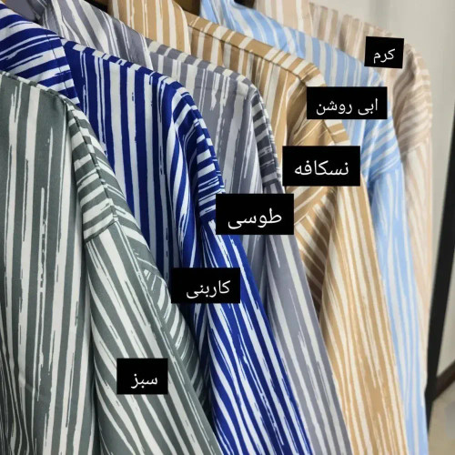 شومیز فلور کرپ زنانه رنگ کرم فری سایز