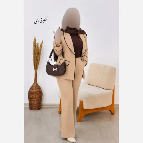 کت و شلوار مازراتی همتا در رنگ های نسکافه ای، خاکی و شکلاتی در سایزهای یک و دو