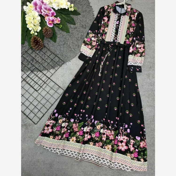 لباس ساحلی زنانه مدل بهشت جنس بوگاتی درجه یک سایز فری مناسب 38 تا 46 رنگ مشکی و سورمه ای