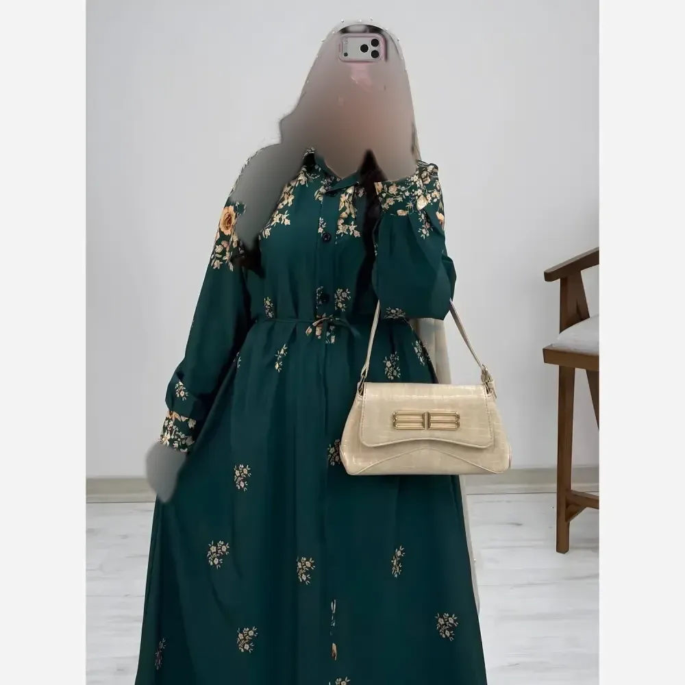 پیراهن ساحلی رز کرپ بوگاتی فری سایز 38 تا 46