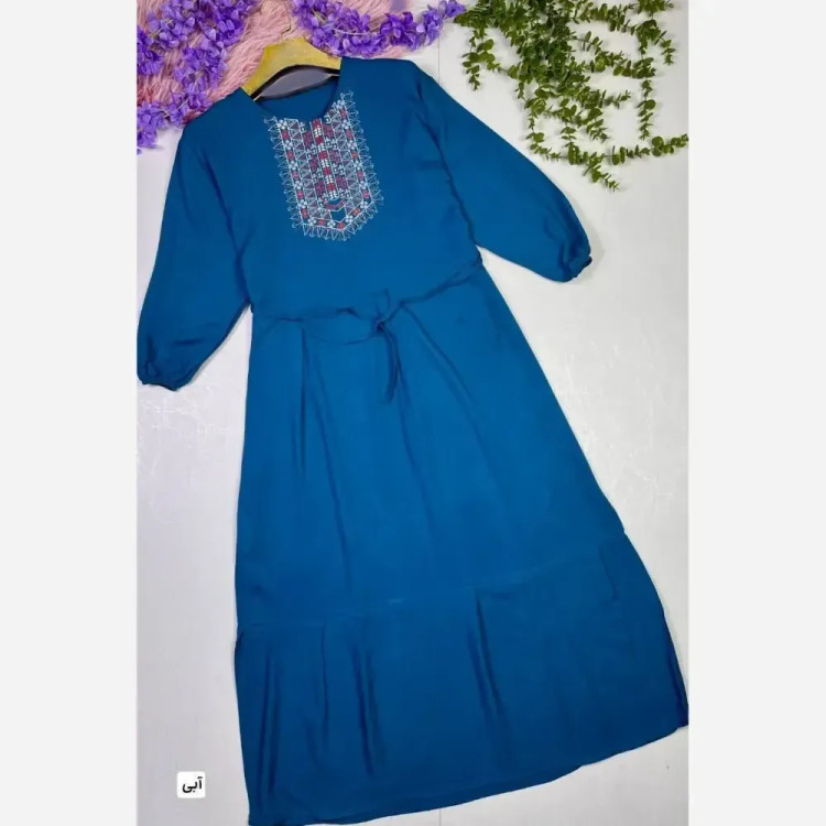 ساحلی گلدوخت نخی اعلا سایز 40 تا 50 در رنگبندی متنوع