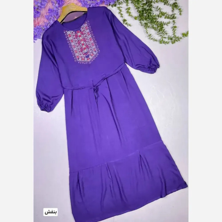 ساحلی گلدوخت نخی اعلا سایز 40 تا 50 در رنگبندی متنوع