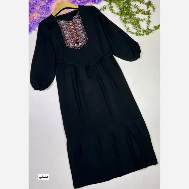 ساحلی گلدوخت نخی اعلا سایز 40 تا 50 در رنگبندی متنوع