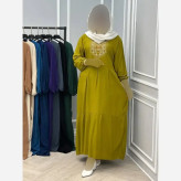 ساحلی گلدوخت نخی اعلا سایز 40 تا 50 در رنگبندی متنوع