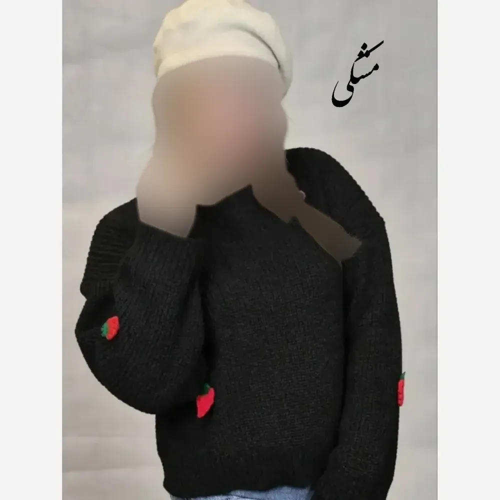 کراپ بافت توت فرنگی فری سایز تا 48