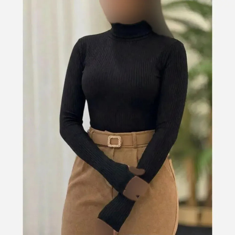 بادی یقه گرد ابریشم جنس فانریپ کش