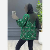 کت گلیمی تافته سوزن دوزی سنتی زیبا زنانه فری سایز 36 تا 46 در رنگبندی مشکی، سبز، قرمز و سرخابی