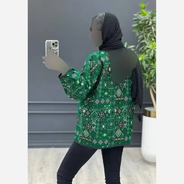 کت گلیمی تافته سوزن دوزی سنتی زیبا زنانه فری سایز 36 تا 46 در رنگبندی مشکی، سبز، قرمز و سرخابی