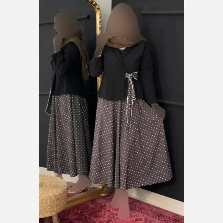 کت و دامن ژابیز مازراتی بوگاتی مجلسی شیک فری سایز زنانه