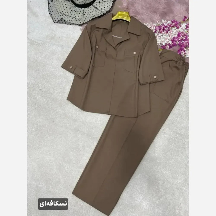 ست اسپرت لنینت زنانه مدل شاواز رنگ بندی متنوع فری سایز