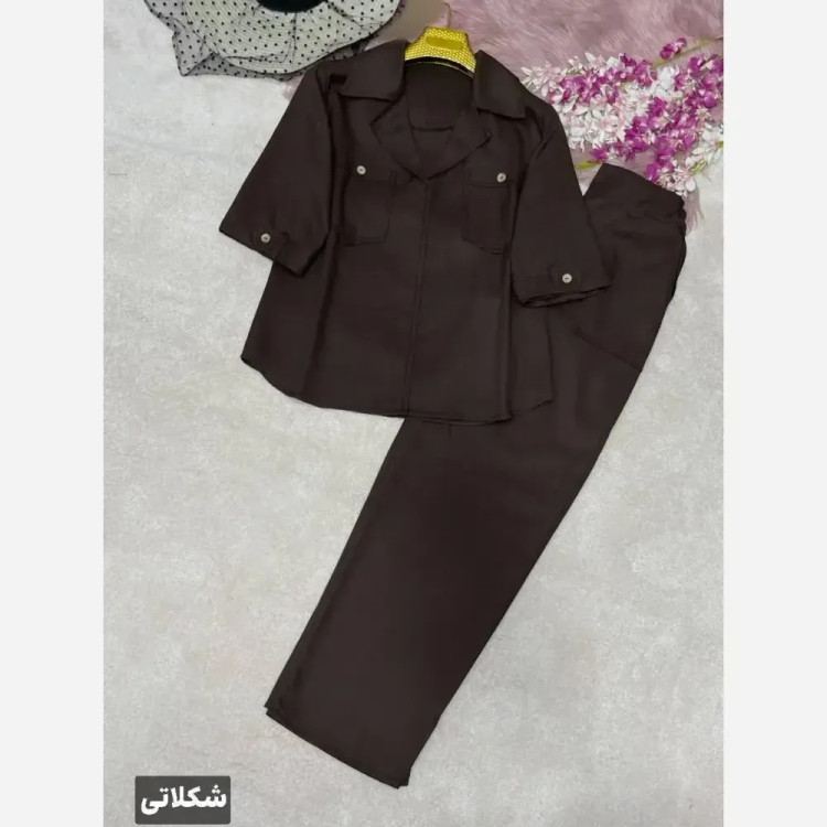 ست اسپرت لنینت زنانه مدل شاواز رنگ بندی متنوع فری سایز