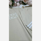 ست تیشرت شلوار نایک دوخط گلکسی نخ پنبه فری سایز