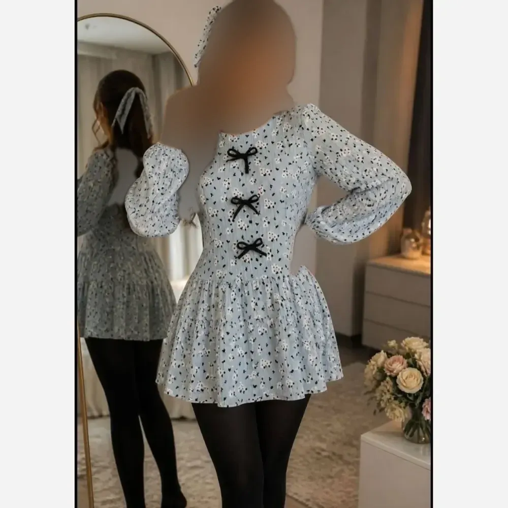 تونیک مانتویی گل گچی نازگل پایین کلوش فری سایز تا 48