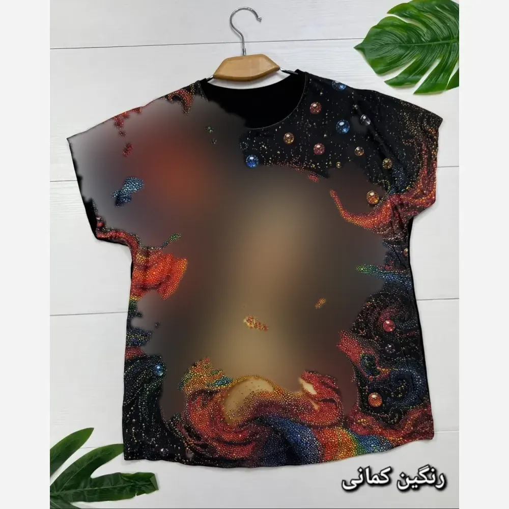 شومیز ویسکوز الیزه کش زنانه مدل دایانا سایز فری 38 تا 50