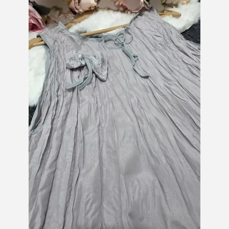 لباس ساحلی نخی چروک تایلندی فری سایز خنک و سبک