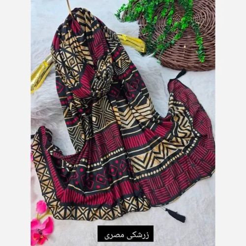 شومیز گره ای ماهلین دانتل گیپور فری سایز مجلسی