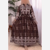 پیراهن اسنوپی جنس بوگاتی درجه یک فری سایز رنگبندی مشکی موکا سرمه ای سبز