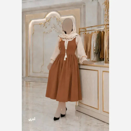 ست شومیز سارافون زنانه مدل پانیذ سایز فری تا 46