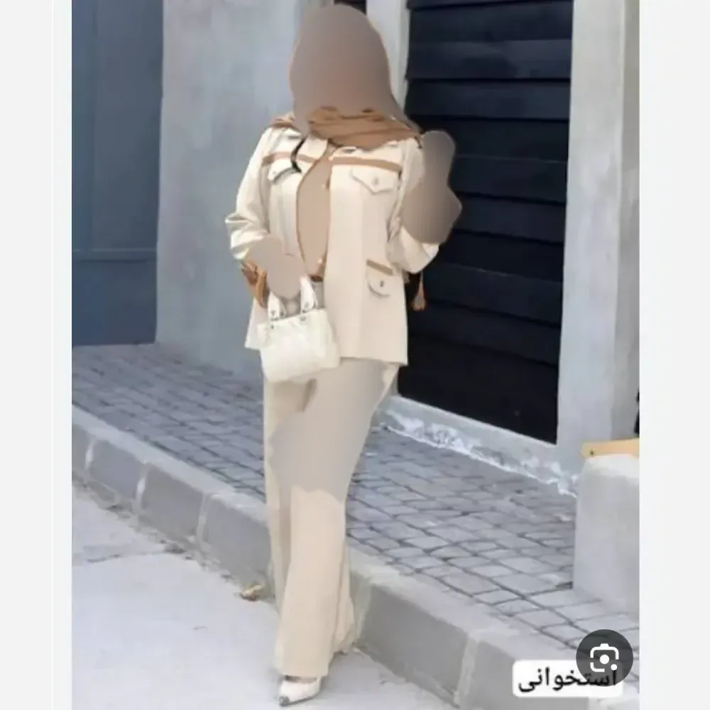 ست 2تیکه زنانه دلداده جنس سوپرمازراتی اعلا سایز 38 تا 46