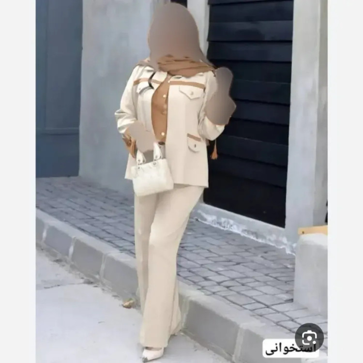 ست 2تیکه زنانه دلداده جنس سوپرمازراتی اعلا سایز 38 تا 46