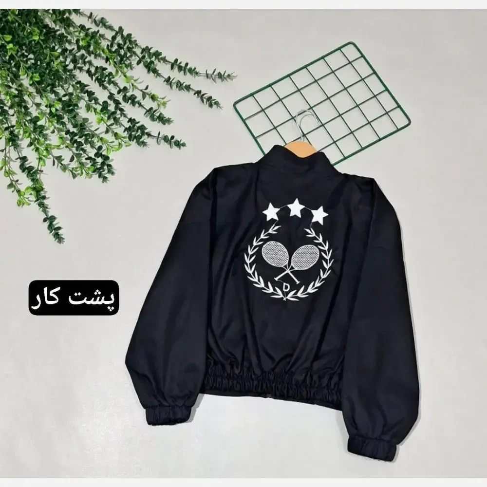 بامبر تنیسی زنانه گلدوزی شده جنس کتان کجراه مشکی فری سایز