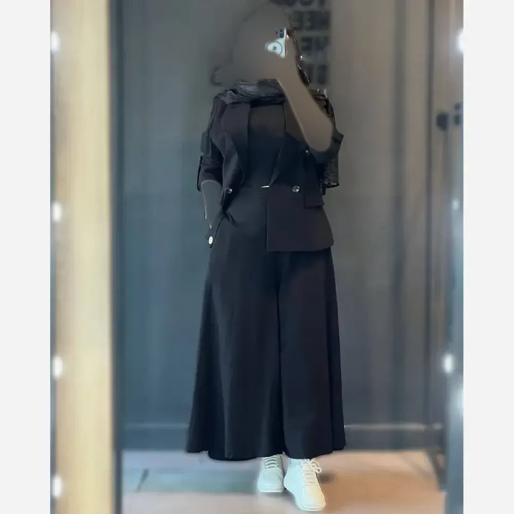 ست کت و شلوار زنانه جنس پرشیا مکانیک مدل رامونا